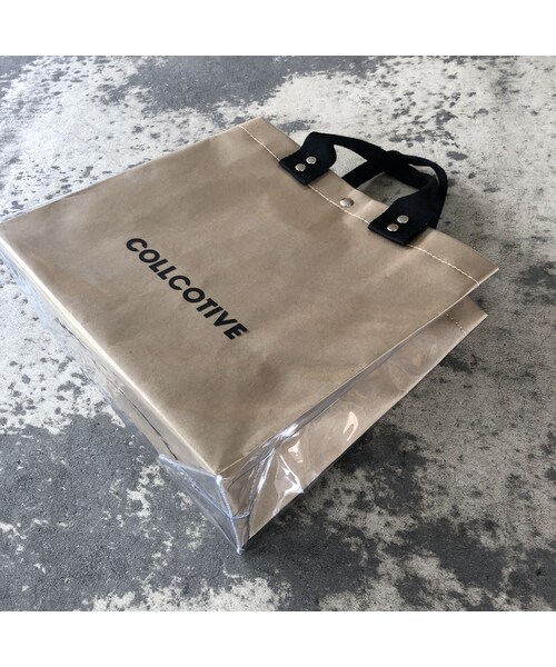 copine(コピン)の「大人カジュアル!クリアカバークラフトトートバッグ(トートバッグ・レディース・その他)」の4枚目の写真