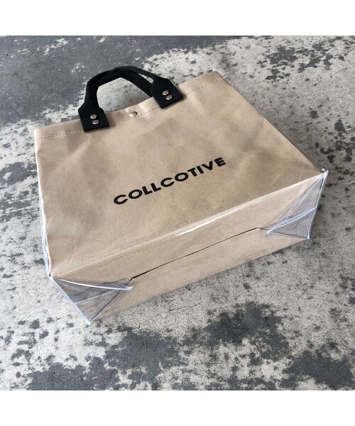 copine(コピン)の「大人カジュアル!クリアカバークラフトトートバッグ(トートバッグ・レディース・その他)」の2枚目の写真