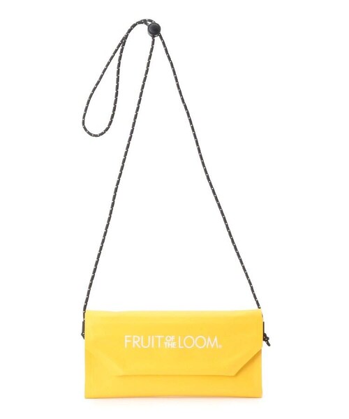 OZOC（オゾック）の「FRUIT OF THE LOOM フラップミニショルダーバッグ（バッグ・レディース・ブラック(019)/イエロー(032)/パープル(083)・00）」の10枚目の写真