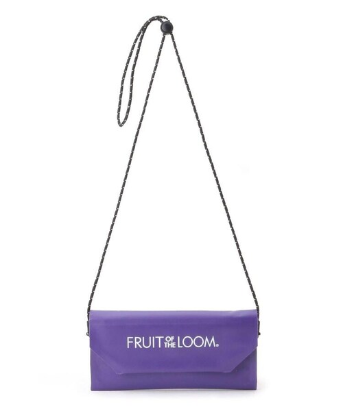 OZOC（オゾック）の「FRUIT OF THE LOOM フラップミニショルダーバッグ（バッグ・レディース・ブラック(019)/イエロー(032)/パープル(083)・00）」の11枚目の写真