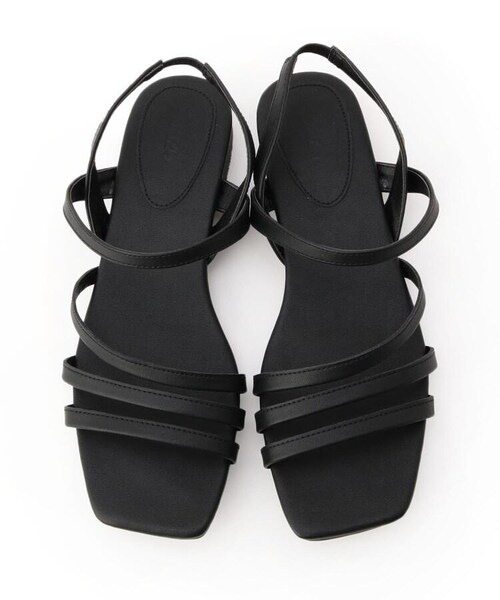 OZOC（オゾック）の「ナローコードサンダル（その他・レディース・ブラック(019)/ベージュ(052)/カーキ(027)・35(23.5cm)/45(24.5cm)）」の6枚目の写真