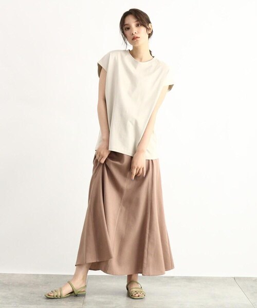 OZOC（オゾック）の「ナローコードサンダル（その他・レディース・ブラック(019)/ベージュ(052)/カーキ(027)・35(23.5cm)/45(24.5cm)）」の11枚目の写真