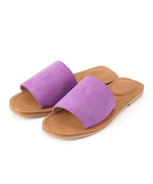 OZOC（オゾック）の「フラットサンダル（その他・レディース・ベージュ(052)/パープル(083)/カーキ(027)/ベージュ(152)/ブラウン(142)・35(23.5cm)/45(24.5cm)）」の2枚目の写真