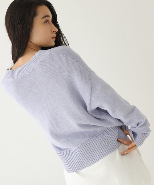 OZOC（オゾック）の「[洗える]ショートカーディガン（トップス・レディース・オフホワイト(003)/ベージュ(052)/パープル(080)・38(M)）」の16枚目の写真