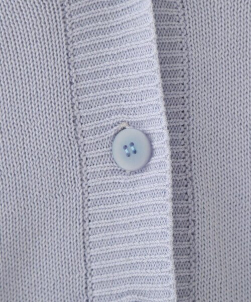 OZOC（オゾック）の「[洗える]ショートカーディガン（トップス・レディース・オフホワイト(003)/ベージュ(052)/パープル(080)・38(M)）」の10枚目の写真