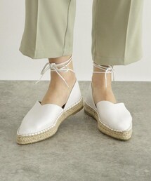 OZOC | フェイクレザーエスパドリーユ(シューズ)