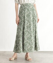 OZOC | [洗える]プチフラワーマーメイドロングスカート(スカート)