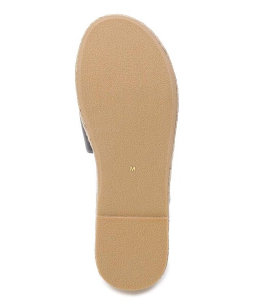 OZOC（オゾック）の「フワ底ジュートサンダル（その他・レディース・アイボリー(004)/ブラック(019)・35(23.5cm)/45(24.5cm)）」の7枚目の写真