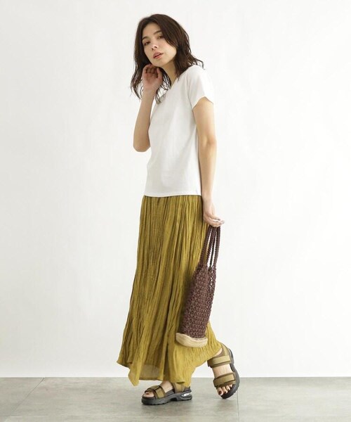 OZOC(オゾック)の「マクラメトートバッグ(バッグ・レディース・アイボリー(004)/ブラウン(042)/カーキ(027)・00)」の12枚目の写真