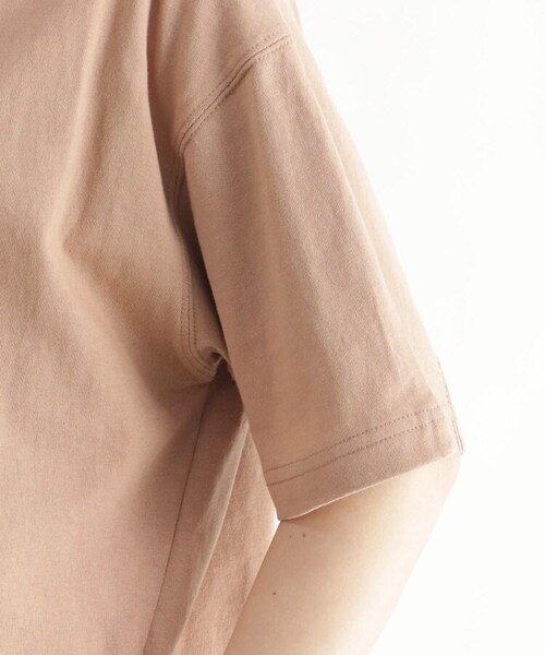 OZOC(オゾック)の「シャツレイヤード風Tシャツ(トップス・レディース・カーキ(027)/マスタード(033)/ライトベージュ(051)/タバコブラウン(054)・26(S)/38(M)/50(L))」の11枚目の写真