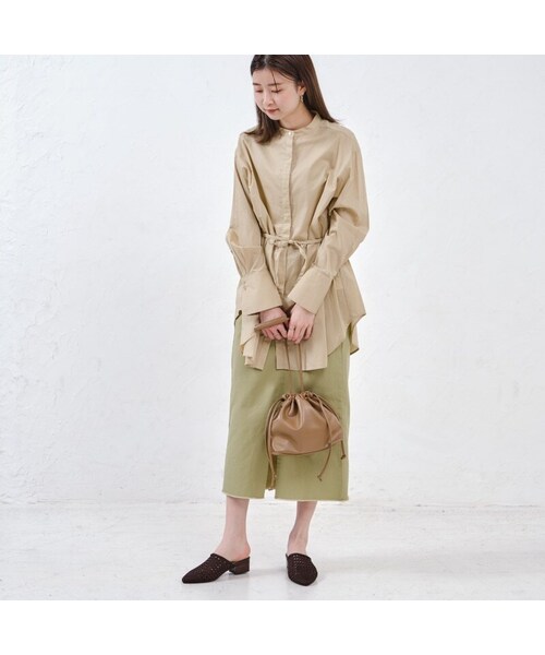 ORiental TRaffic(オリエンタルトラフィック)の「サテンメッシュスリッパ(シューズ・レディース・ブラウン/ゴールド/グリーン・S/M/L/LL)」の16枚目の写真