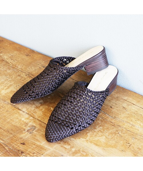 ORiental TRaffic(オリエンタルトラフィック)の「サテンメッシュスリッパ(シューズ・レディース・ブラウン/ゴールド/グリーン・S/M/L/LL)」の15枚目の写真