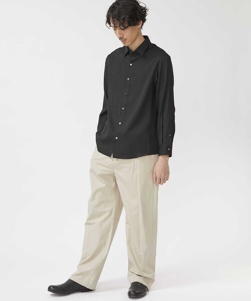 ALLEGE(アレッジ)の「Easy Pants(パンツ・メンズ・BEIGE・1/2/3)」の2枚目の写真
