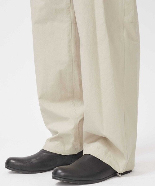 ALLEGE(アレッジ)の「Easy Pants(パンツ・メンズ・BEIGE・1/2/3)」の10枚目の写真