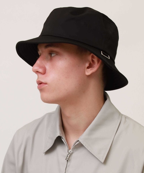 ALLEGE(アレッジ)の「Nylon Bucket Hat(帽子・メンズ・GRAY/BLACK・FREE)」の3枚目の写真