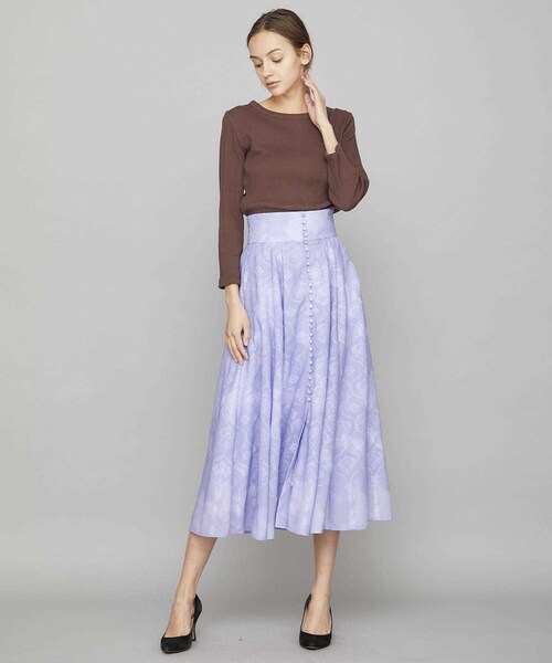 Ameri（アメリ）の「メディランプエンブロイダリースカート（）」 - WEAR