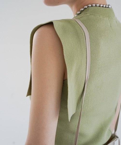 CLANE（クラネ）の「スクエアスリーブニットトップス（）」 - WEAR