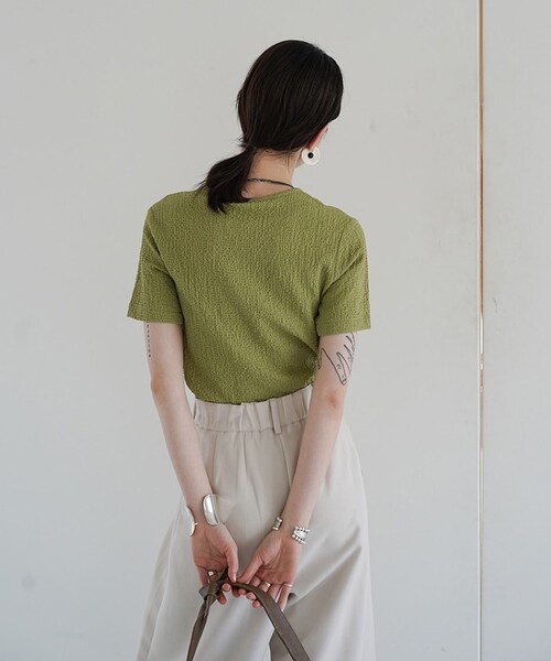CLANE コンパクトリンクルトップス CLANE（クラネ）の「コンパクトリンクルトップス（）」 - WEAR