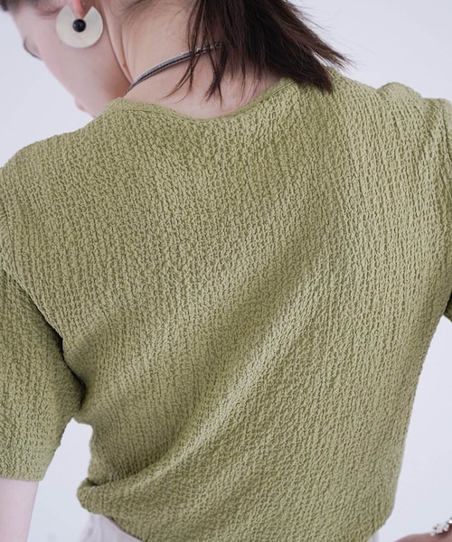 CLANE（クラネ）の「コンパクトリンクルトップス（）」 - WEAR