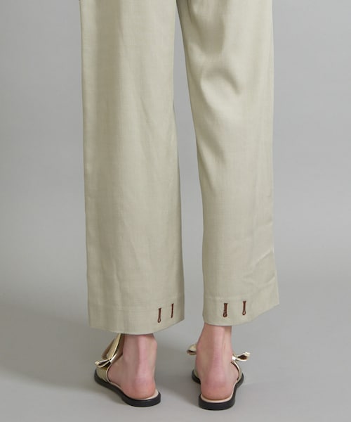 FEMMENT（ファモン）の「トリアセデニムベイカーパンツ（パンツ・レディース・BLACK/BEIGE/ORG・1/2/MODEL:176cm/kg SIZE:2）」の20枚目の写真