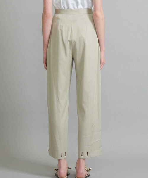 FEMMENT（ファモン）の「トリアセデニムベイカーパンツ（パンツ・レディース・BLACK/BEIGE/ORG・1/2/MODEL:176cm/kg SIZE:2）」の16枚目の写真