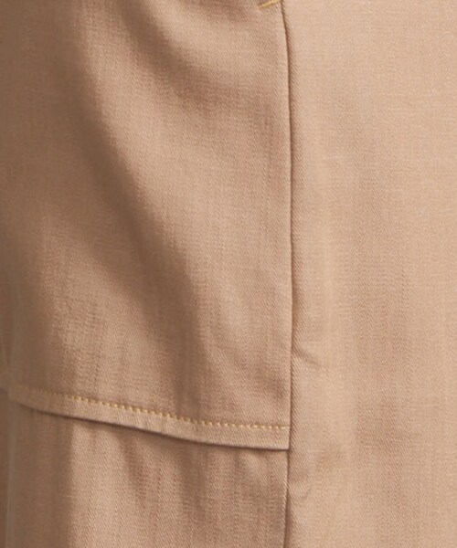 FEMMENT（ファモン）の「トリアセデニムベイカーパンツ（パンツ・レディース・BLACK/BEIGE/ORG・1/2/MODEL:176cm/kg SIZE:2）」の11枚目の写真