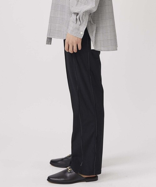 Name.（ネーム）の「STRETCH NYLON TRACK PANTS（パンツ・メンズ・BLACK・0/1/2）」の5枚目の写真