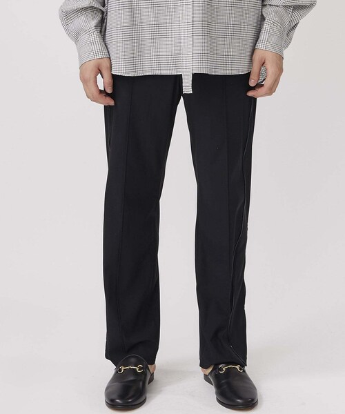 Name.（ネーム）の「STRETCH NYLON TRACK PANTS（パンツ・メンズ・BLACK・0/1/2）」の4枚目の写真