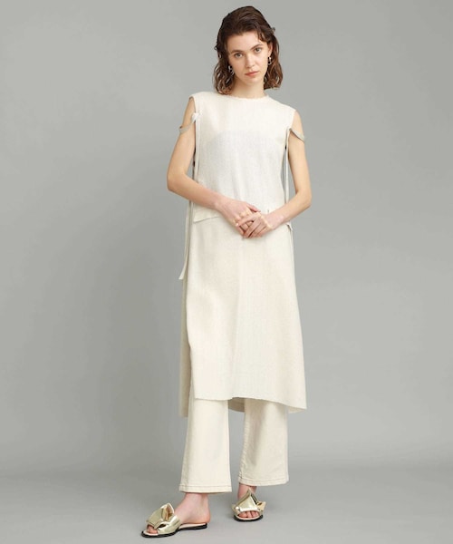 RITO（リト）の「サマーツイードドレス（ワンピース/ドレス・レディース・WHITE）」の2枚目の写真