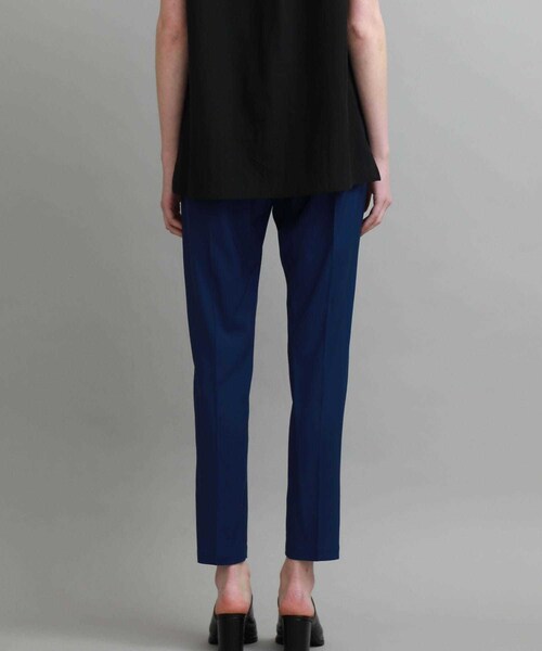 08sircus(ゼロエイトサーカス)の「ストレッチバックサテンジョッパーズパンツ(パンツ・レディース・BLACK/NAVY・0/1)」の6枚目の写真