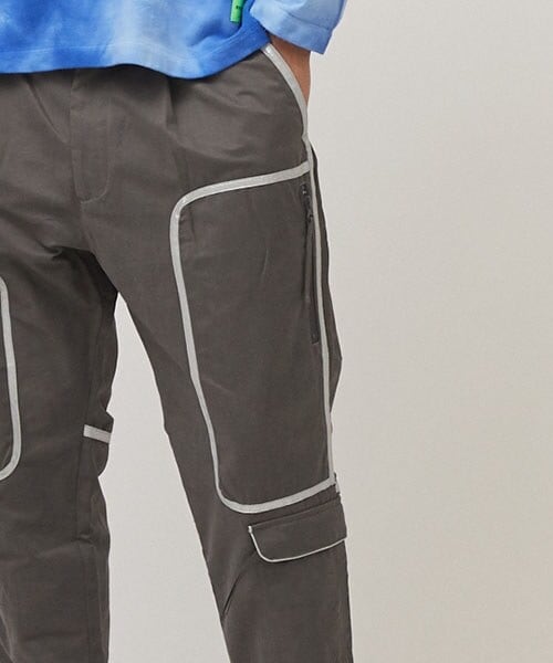 MAGIC STICK（マジックスティック）の「TRON Cropped Pants（パンツ・メンズ・GREY/BLACK・M/L）」の12枚目の写真