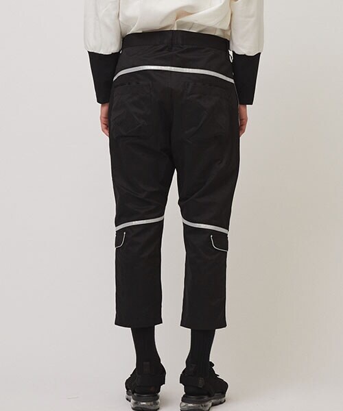 MAGIC STICK（マジックスティック）の「TRON Cropped Pants（パンツ・メンズ・GREY/BLACK・M/L）」の4枚目の写真