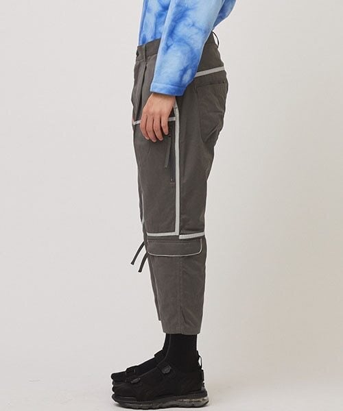 MAGIC STICK（マジックスティック）の「TRON Cropped Pants（パンツ・メンズ・GREY/BLACK・M/L）」の8枚目の写真