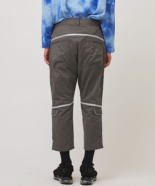 MAGIC STICK（マジックスティック）の「TRON Cropped Pants（パンツ・メンズ・GREY/BLACK・M/L）」の9枚目の写真