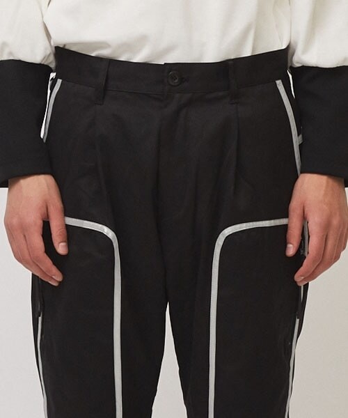 MAGIC STICK（マジックスティック）の「TRON Cropped Pants（パンツ・メンズ・GREY/BLACK・M/L）」の5枚目の写真