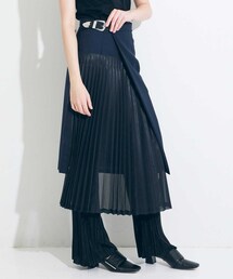 TOGA PULLA（トーガ プルラ）の「スーティングウールプリーツスカート