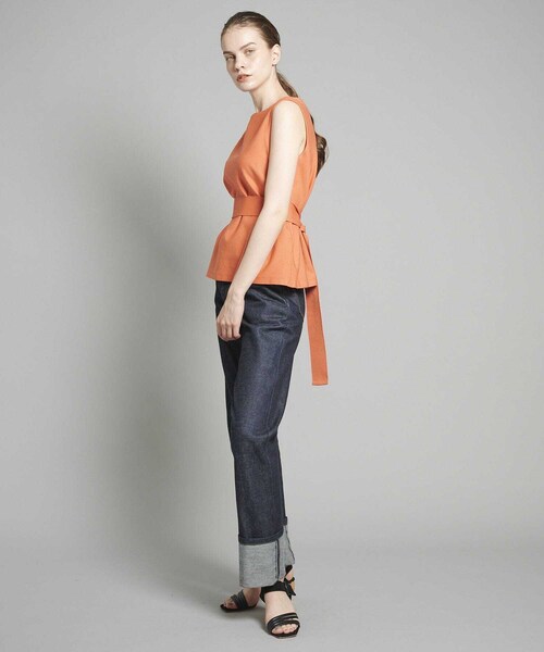 WRAPINKNOT（ラッピンノット）の「別注ノースリーブ2WAYトップス（トップス・レディース・OFF WHITE/BROWN/PINK/LIGHT BLUE/PURPLE・0）」の20枚目の写真