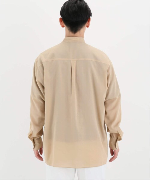 EDIFICE(エディフィス)の「SHUTTLE GEORGETTE CLOTH P/O SHIR(トップス・ベージュ/3/在庫なし/4/残り1点)」の10枚目の写真