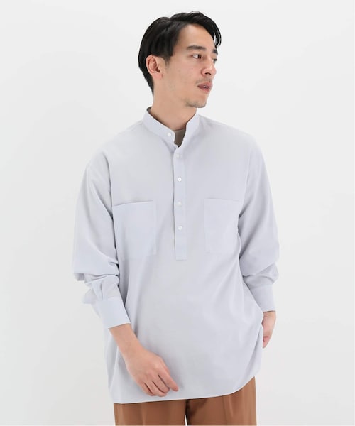 EDIFICE(エディフィス)の「SHUTTLE GEORGETTE CLOTH P/O SHIR(トップス・ベージュ/3/在庫なし/4/残り1点)」の2枚目の写真