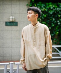 EDIFICE | SHUTTLE GEORGETTE CLOTH P/O SHIR(トップス)