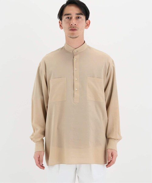 EDIFICE(エディフィス)の「SHUTTLE GEORGETTE CLOTH P/O SHIR(トップス・ベージュ/3/在庫なし/4/残り1点)」の8枚目の写真