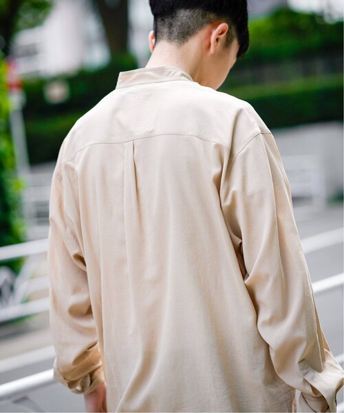 EDIFICE(エディフィス)の「SHUTTLE GEORGETTE CLOTH P/O SHIR(トップス・ベージュ/3/在庫なし/4/残り1点)」の5枚目の写真