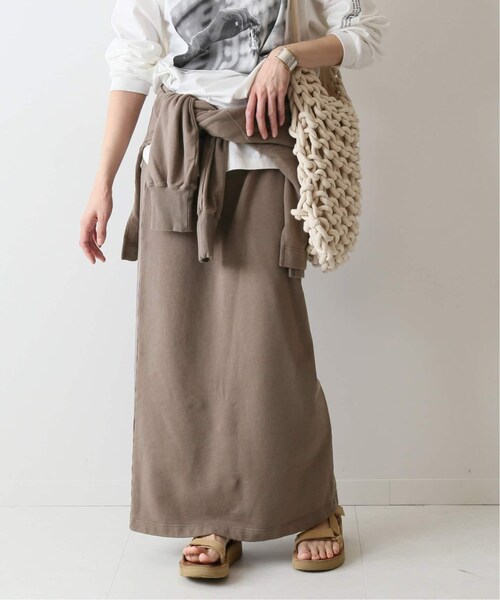 FRAMeWORK（フレームワーク）の「ミニ裏毛ロングスカート(グレー)2◆（スカート・グレーA/36/在庫あり/38/在庫なし）」の9枚目の写真