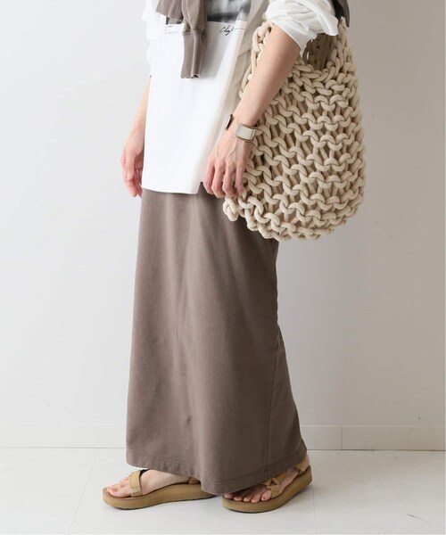 FRAMeWORK（フレームワーク）の「ミニ裏毛ロングスカート(グレー)2◆（スカート・グレーA/36/在庫あり/38/在庫なし）」の11枚目の写真