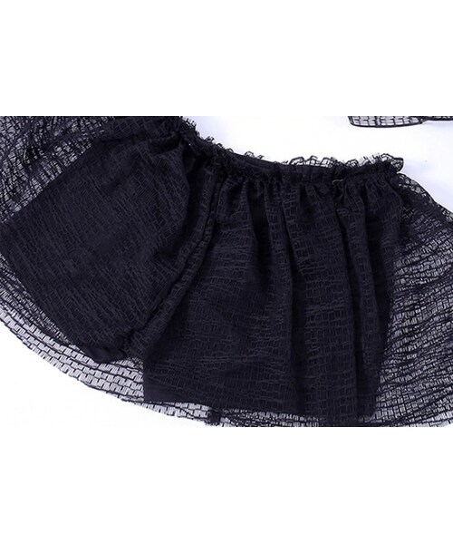 no brand（ノーブランド）の「3点セット  フリルビキニ  スカート タンキニ  セパレート     ビスチェ   フェミニン  水着     体型カバー  リゾート   海   ビーチ   ブラウン  ブルー   ブラック（水着・レディース・その他）」の13枚目の写真