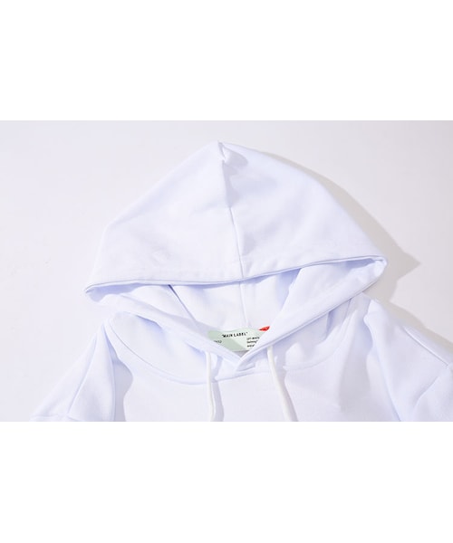 Off-Whiteオフホワイト　パーカー　 スウェット 男女兼用 off white（オフホワイト）の「セール 大人気Off-White(オフホワイト