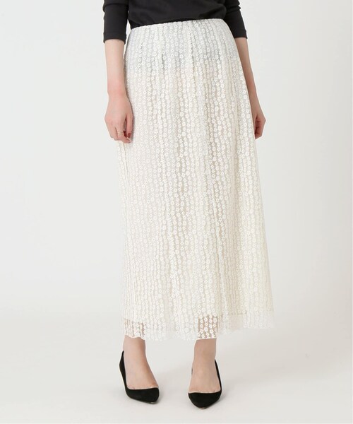 IENA イエナ　シアーフラワーレーススカート IENA（イエナ）の「シアーフラワーレーススカート◇（）」 - WEAR