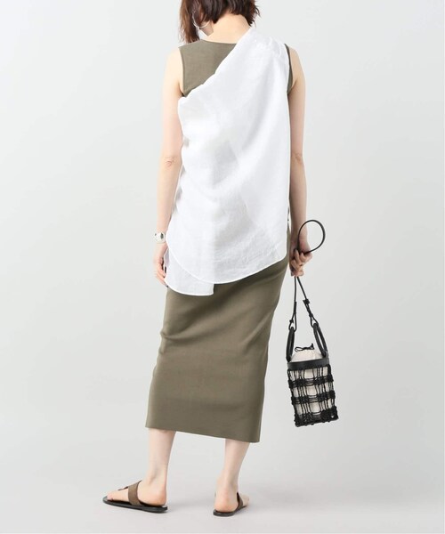 plage（プラージュ）の「CO/NY Sleeveless プルオーバー◆（トップス・ベージュ/フリー/在庫あり）」の8枚目の写真