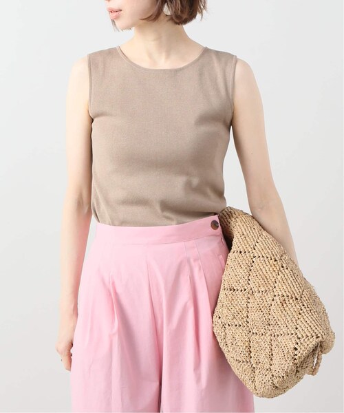 plage（プラージュ）の「CO/NY Sleeveless プルオーバー◆（トップス・ベージュ/フリー/在庫あり）」の20枚目の写真