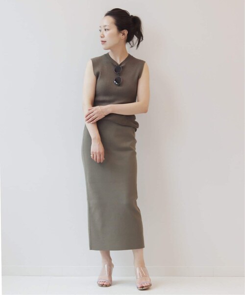 plage（プラージュ）の「CO/NY Sleeveless プルオーバー◆（トップス・ベージュ/フリー/在庫あり）」の21枚目の写真